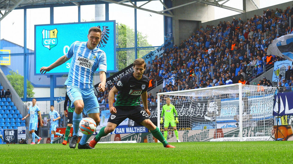 Der CFC verliert mit 0:3 gegen Münster. (Foto: imago/Kruczynski) Der CFC verliert mit 0:3 gegen Münster. (Foto: imago/Kruczynski)