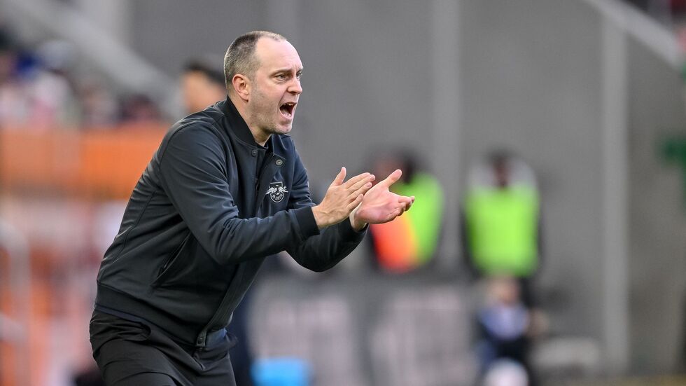 Mit einem Sieg gegen Stuttgart könnte Trainer Ole Werner bei RB Leipzig den RB-Startrekord schaffen. (Archivbild) Mit einem Sieg gegen Stuttgart könnte Trainer Ole Werner bei RB Leipzig den RB-Startrekord schaffen. (Archivbild)