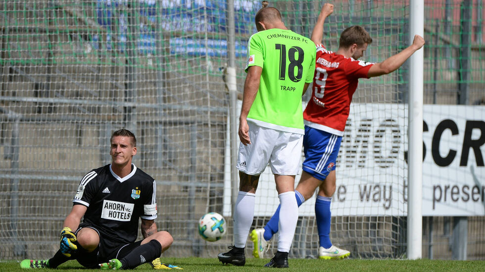 Der CFC unter­liegt in Unter­ha­ching mit 2:4 (Foto: imago/foto2­press)