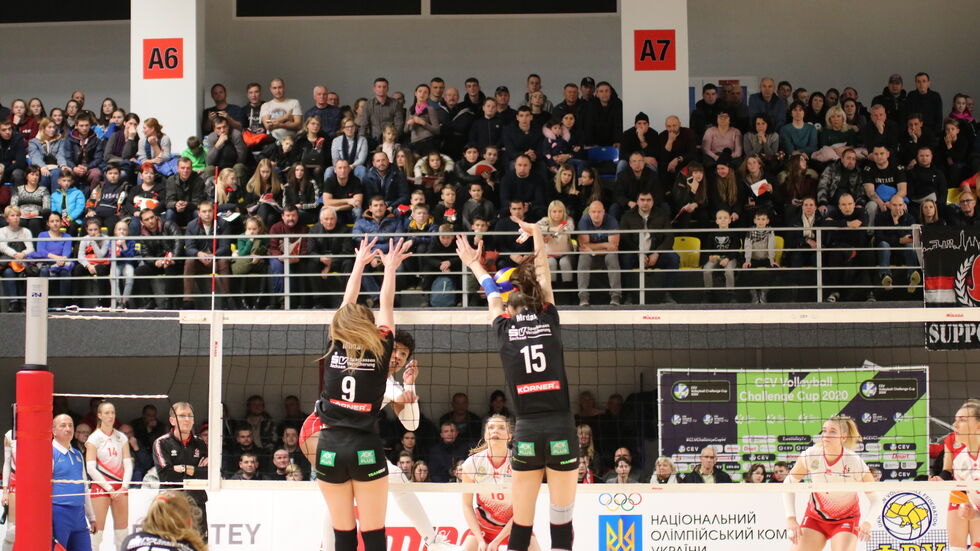 Die DSC-Volleyballerinnen stehen im Achtelfinale des Challenge-Cups, Foto: (c) Dresdner SC