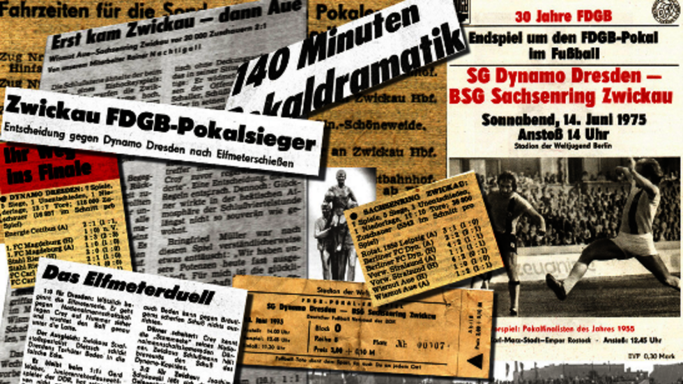 Presseausschnitte zum Pokalsieg der BSG Sachsenring. Weiteres Bild- und Tonmaterial hat "Zwickau 2000" auf einer Sonderseite zusammengestellt. Presseausschnitte zum Pokalsieg der BSG Sachsenring. Weiteres Bild- und Tonmaterial hat "Zwickau 2000" auf einer Sonderseite zusammengestellt.