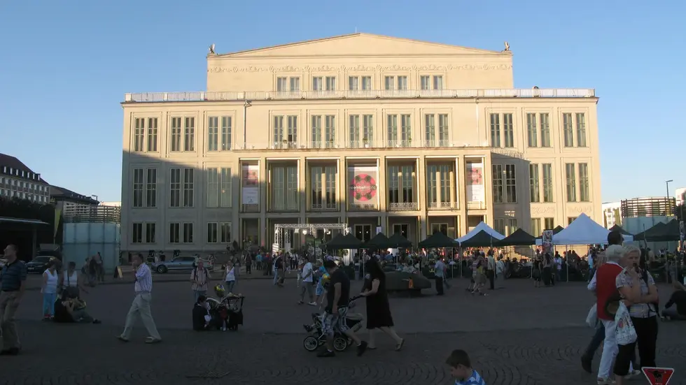 Die Leipziger Oper musste evaktuiert werden (Symbolbild).