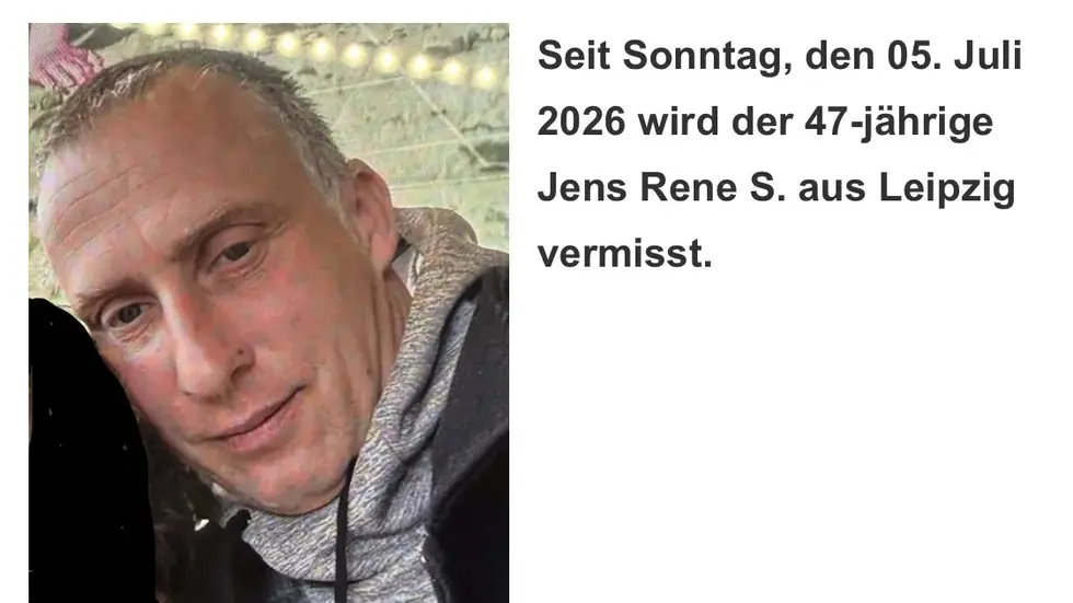 Mit diesem Foto fahndet die Polizei nach Rene S. aus Leipzig. Mit diesem Foto fahndet die Polizei nach Rene S. aus Leipzig.