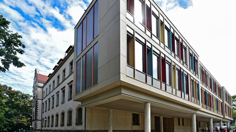 Der Anbau des Karl-Schmidt-Rottluff-Gymnasiums kostete 11,3 Millionen Euro.