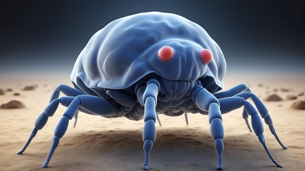 Eine KI-generierte Bettwanze (Symbolbild). Eine KI-generierte Bettwanze (Symbolbild).