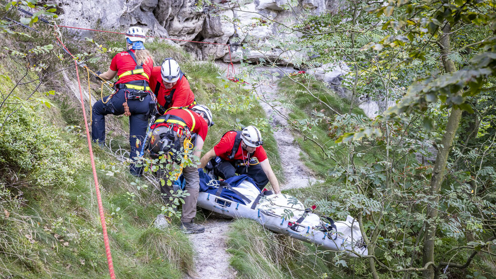 Die Bergwacht konnte den Kletterer nur noch tot bergen.
