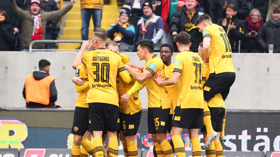 Im letzten Aufeinandertreffen im März 2023 gab es einen knappen 1:0-Erfolg für Dynamo  Im letzten Aufeinandertreffen im März 2023 gab es einen knappen 1:0-Erfolg für Dynamo