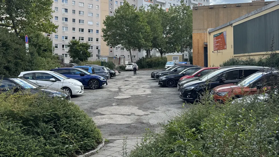 Parkplatz am Malsaal