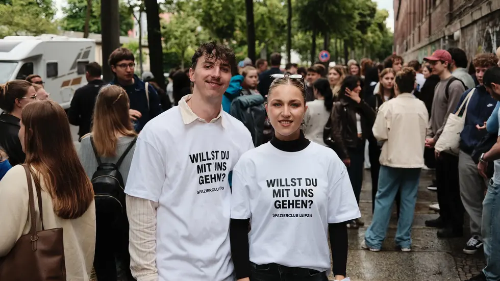 Pese und Julia am Samstag, kurz vor der Premiere am Samstag. Pese und Julia am Samstag, kurz vor der Premiere am Samstag.