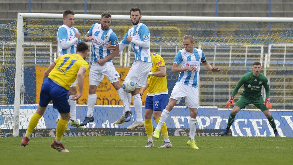 Lok Leipzig schlägt den Chemnitzer FC mit 4:2.