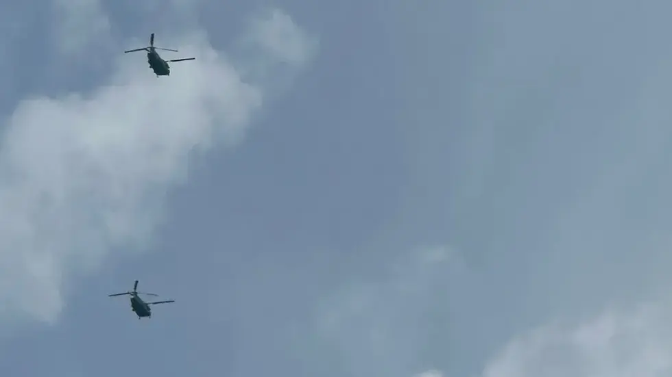 Eine Sichtung Mittwochmittag über Chemnitz. Eine Sichtung Mittwochmittag über Chemnitz.