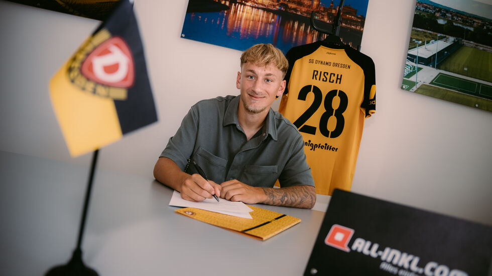 Sascha Risch verstärkt Dynamo Dresden  Sascha Risch verstärkt Dynamo Dresden