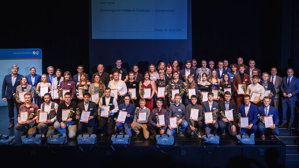 Das sind die besten Handwerksgesellen Sachsens