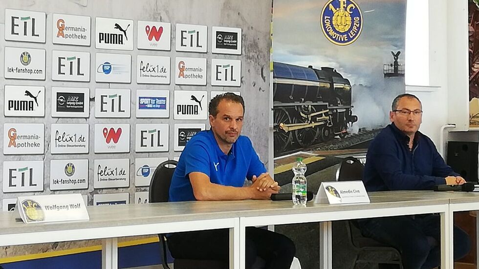 Foto: (c) Redaktion Almedin Civa, Trainer 1. FC Lok Leipzig