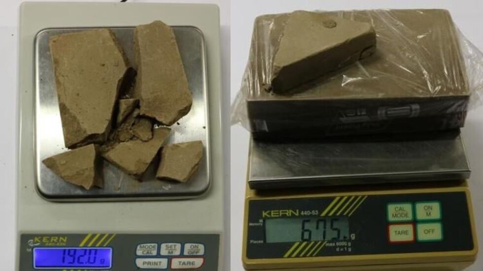 Zwei mutmaßliche Drogendealer wurden in Chemnitz mit diesem Heroin im Wert von 43.000 Euro festgenommen.