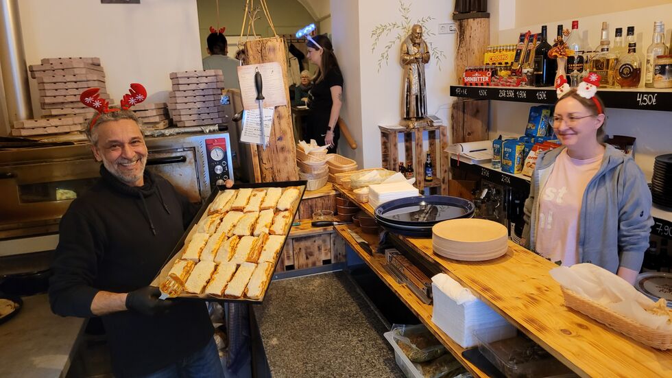 Antonio und sein Team