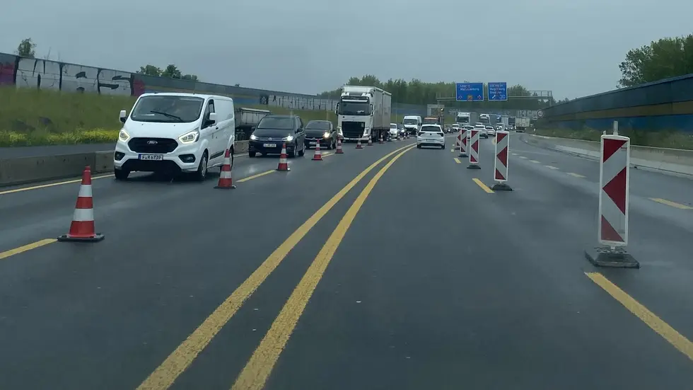 Auf der A72 südlich von Leipzig wird es ab Mittwoch noch enger - und zwar bis Mitte Juli.