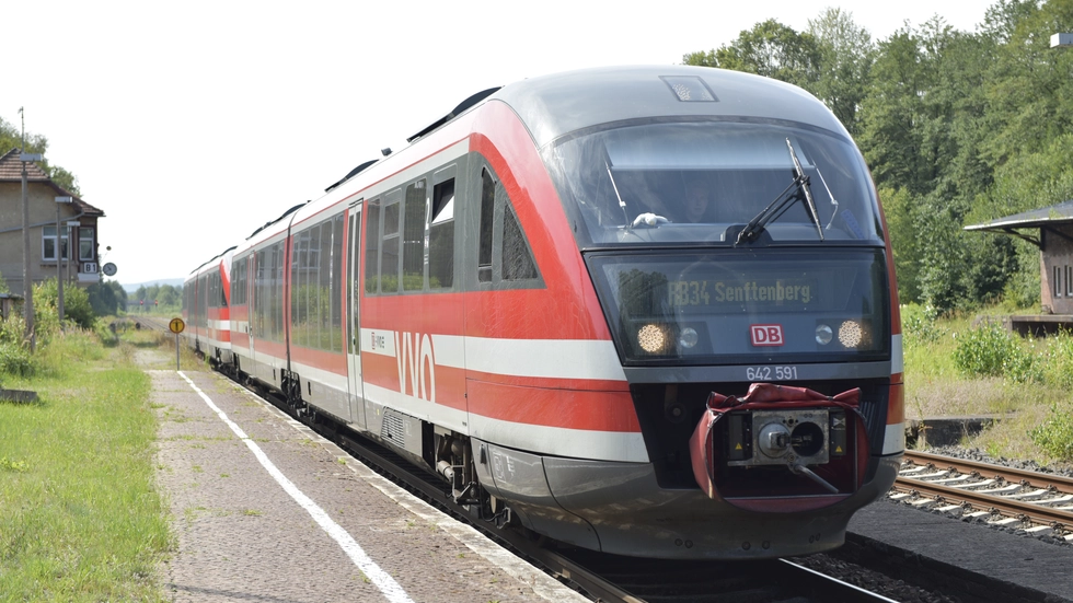 Seenlandbahn in Bernsdorf