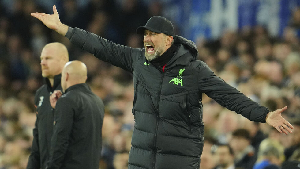 So kennt man Jürgen Klopp an der Seitenlinie (Symbolfoto). So kennt man Jürgen Klopp an der Seitenlinie (Symbolfoto).