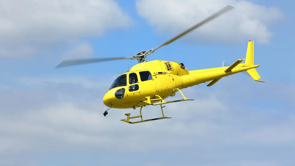 Der ADAC-Rettungshubschrauber brachte den Schwerverletzten ins Krankenhaus.