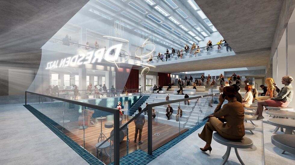 Hier soll Platz für Veranstaltungen sein 