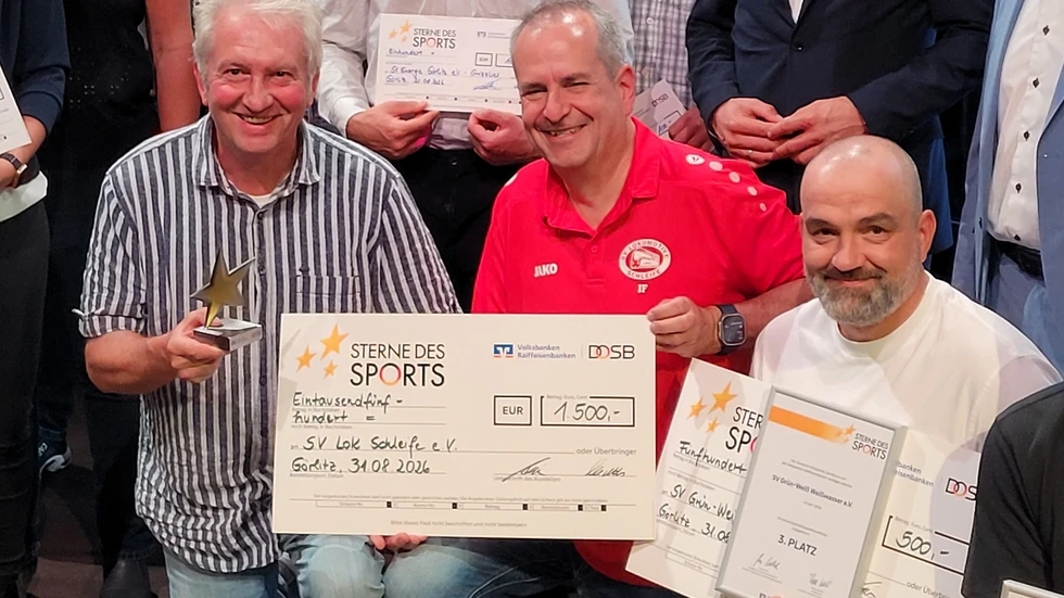 Erster Platz für den SV Lok Schleife