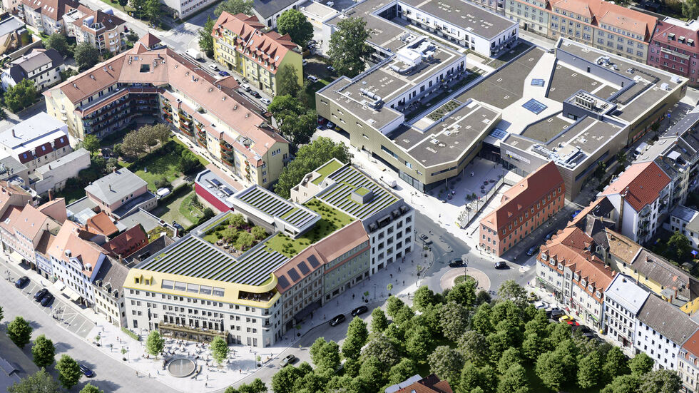 Der neue "Schwarze Adler" aus der Vogelperspektive 