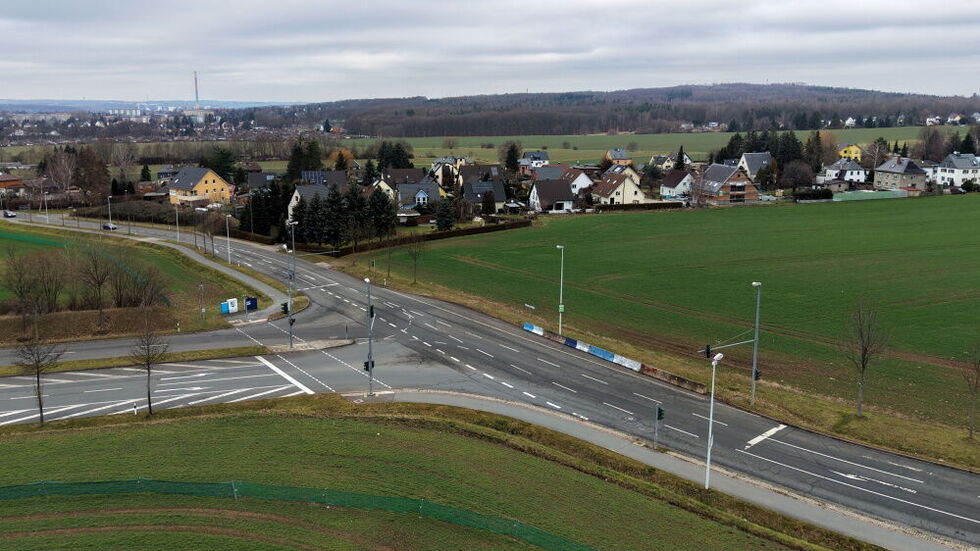 Aktuell endet der Südring an der Augustusburger Straße. Jetzt gibt es grünes Licht für den Weiterbau bis nach Ebersdorf.