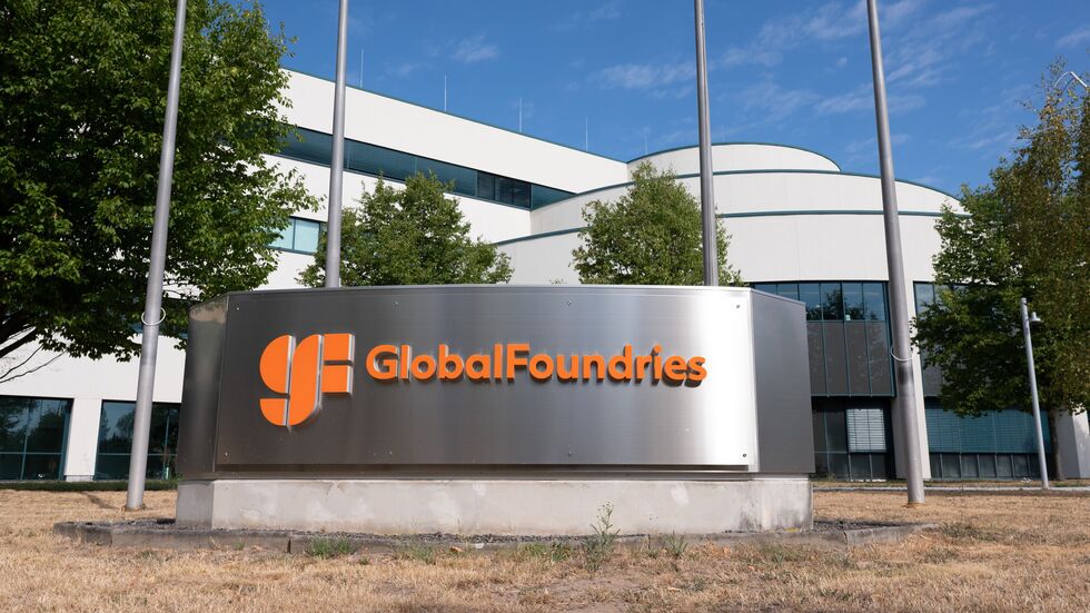 Der Chiphersteller Globalfoundries an der Wilschdorfer Landstraße in Dresden 