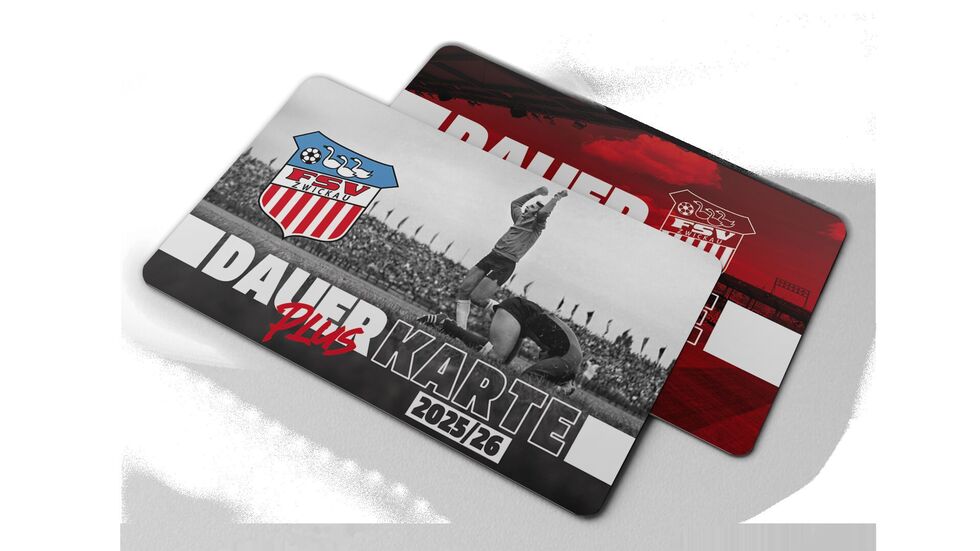So sehen die neuen Dauerkarten aus. So sehen die neuen Dauerkarten aus.