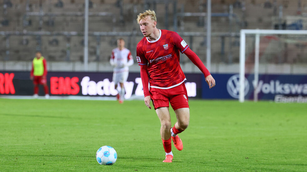 Josua von Baer sorgte für den FSV-Treffer des Abends Josua von Baer sorgte für den FSV-Treffer des Abends