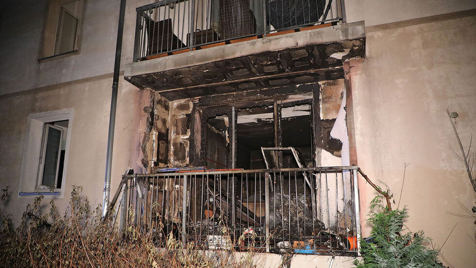 Das Feuer in Striesen war auf dem Balkon ausgebrochen 