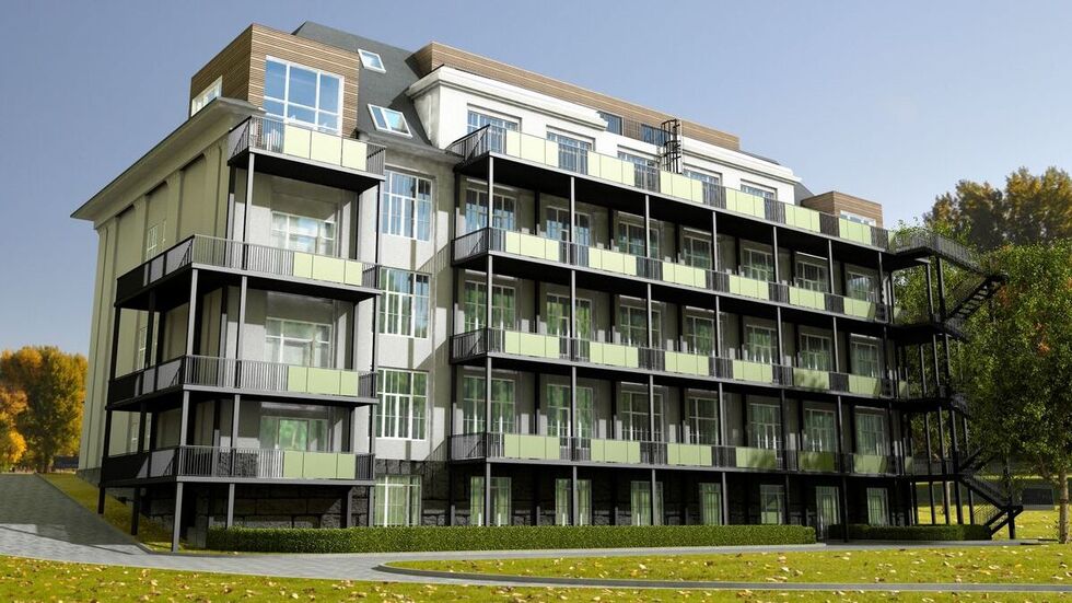 So soll die Kreißig-Fabrik am Ende als Wohngebäude aussehen.