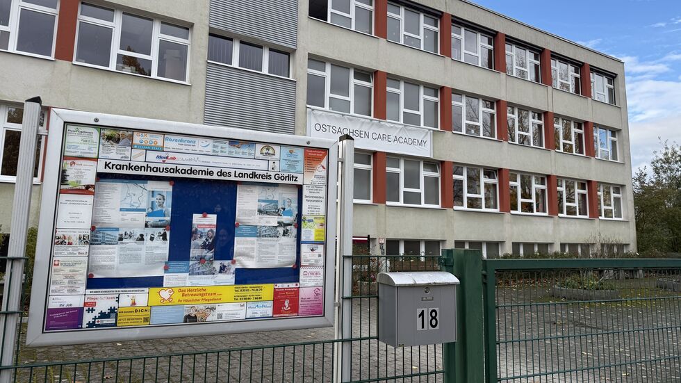 Die Görlitzer Krankenhausakademie: Hier gibt es künftig mehr Platz!