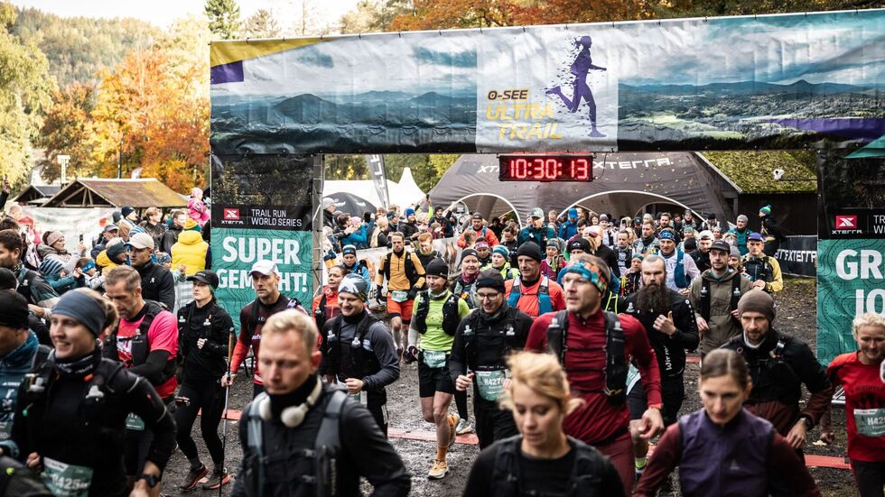 Die Teilnehmer beim 7. O-SEE UltraTrail.