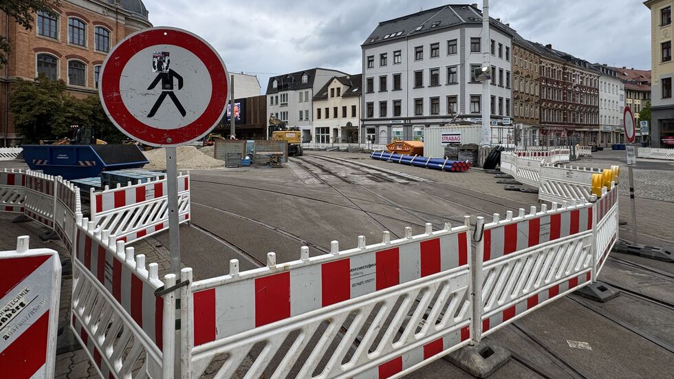 Ein Bild von den Bauarbeiten im Sommer. Ein Bild von den Bauarbeiten im Sommer.