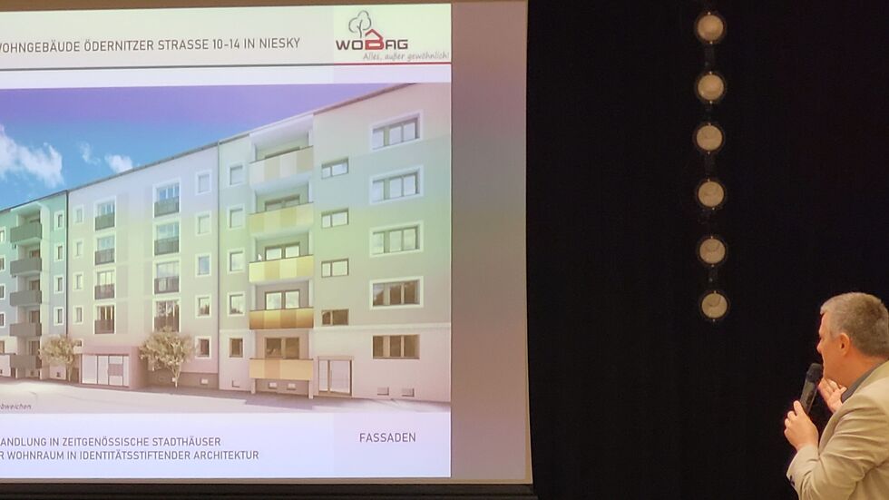 Präsentation des Bauvorhabens