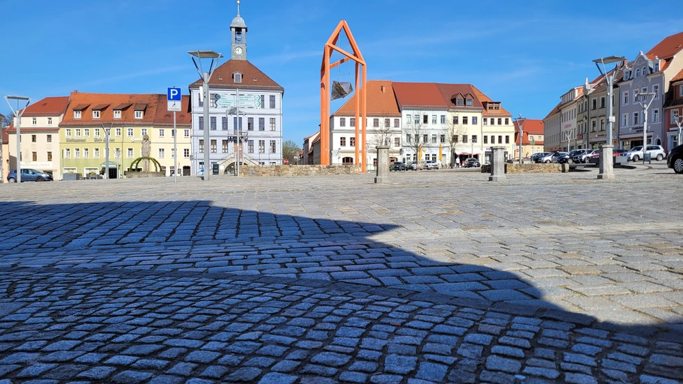 Soll umgestaltet werden - Bischofswerdaer Altmarkt