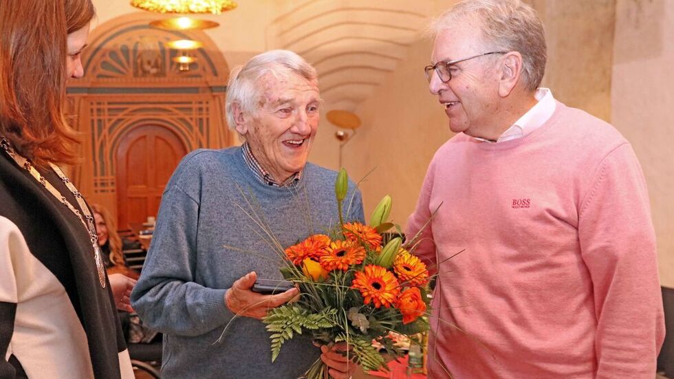 Jürgen Croy gehörte zu den Gratulanten. Jürgen Croy gehörte zu den Gratulanten.