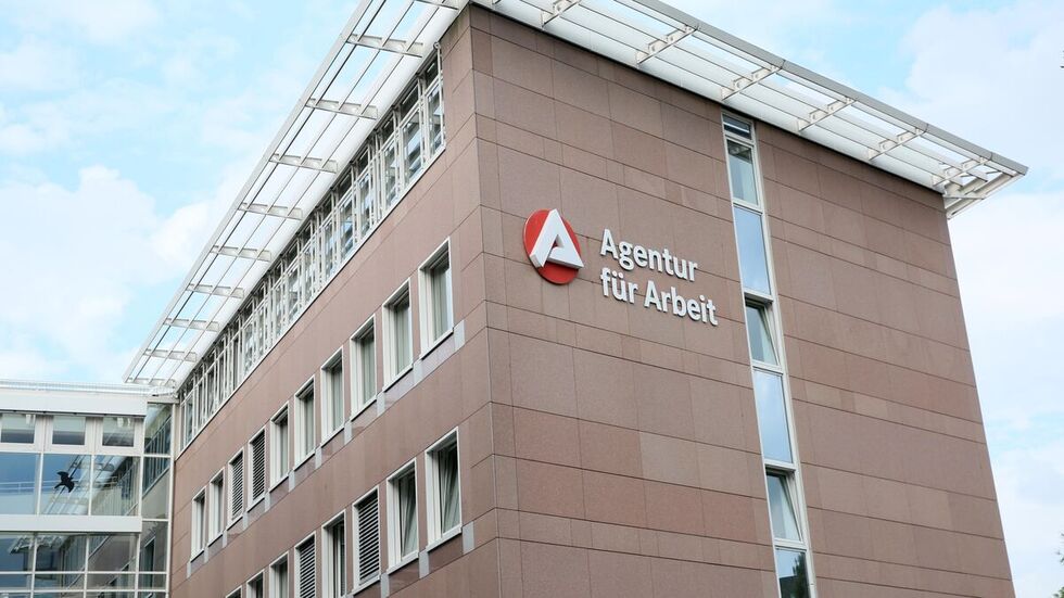 Die Arbeitsagentur in Annaberg-Buchholz. 