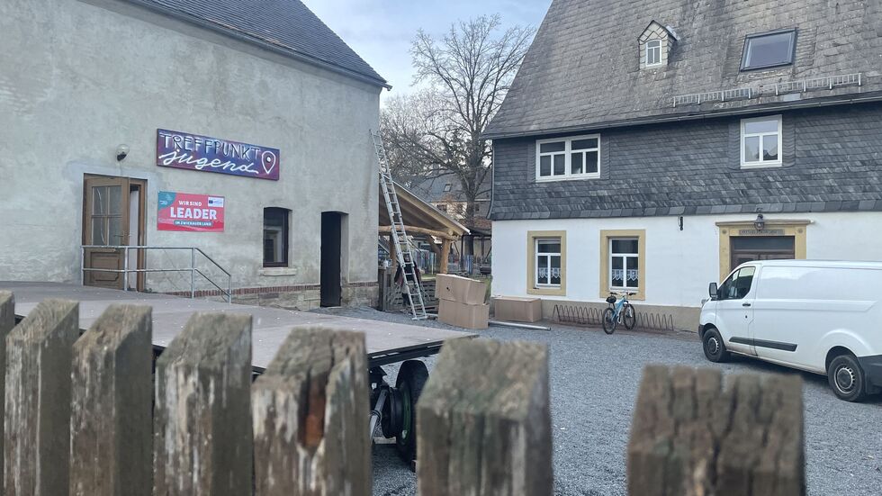 Das alte Pfarrgelände in Mülsen St. Micheln