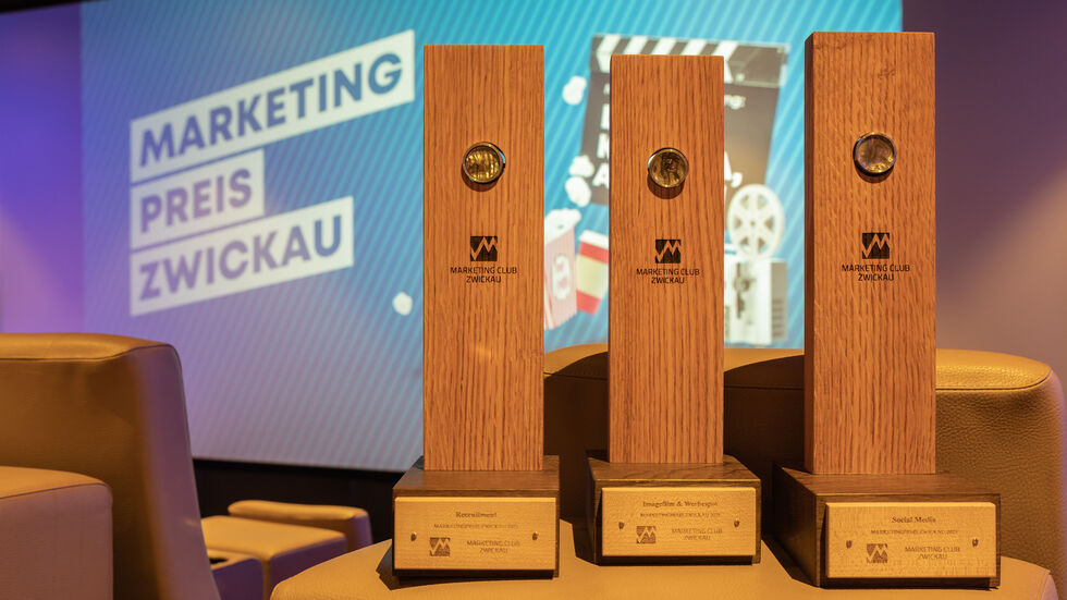 In drei Kategorien wird der Marketingpreis vergeben. In drei Kategorien wird der Marketingpreis vergeben.