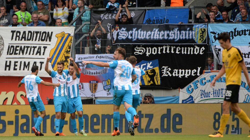 Der CFC feiert gegen Auerbach den fünften Sieg im fünften Spiel.