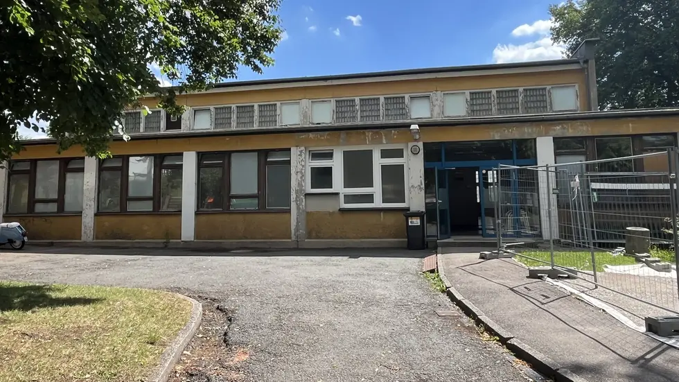 Turnhalle der Windbergschule, erbaut 1970