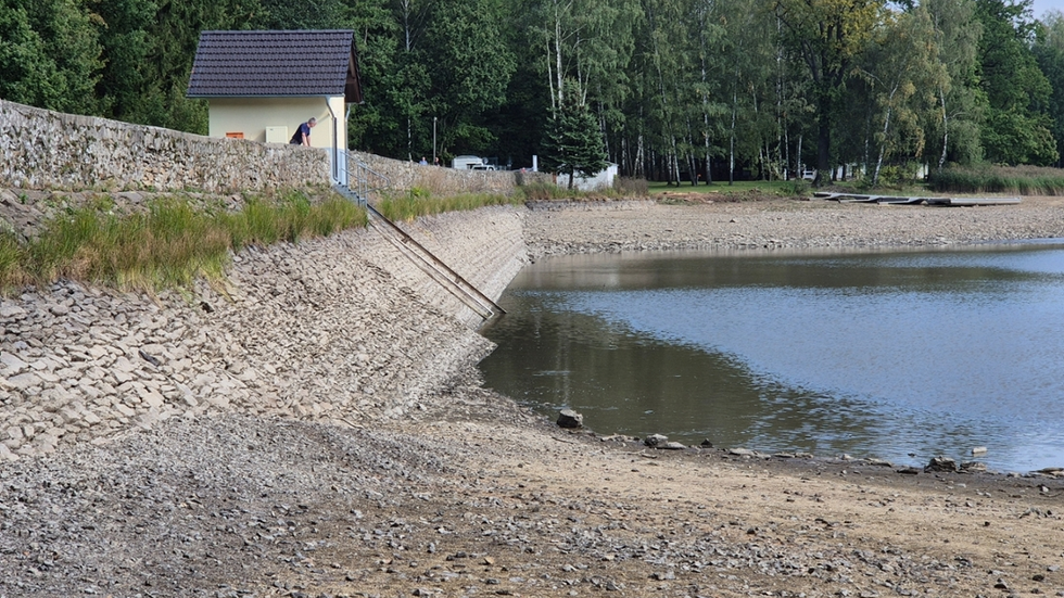 Der Erzengler Teich bei Brand-Erbisdorf bekommt besseren Schutz vor Hochwasser. Der Erzengler Teich bei Brand-Erbisdorf bekommt besseren Schutz vor Hochwasser.