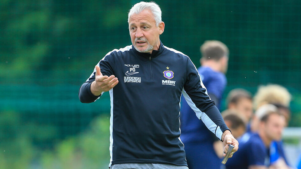 Das Team von Coach Pavel Dotchev hat das Testspiel gegen Regionalligist Chemie Leipzig gewonnen. 