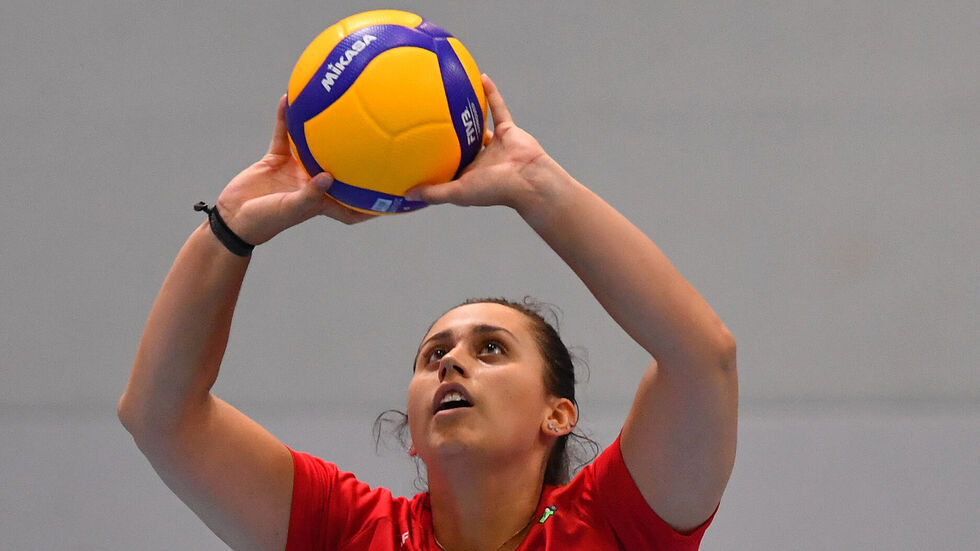 Bryanna Weiskircher wird krankheitsbedingt nicht für den DSC spielen Foto: (c) Dresdner SC