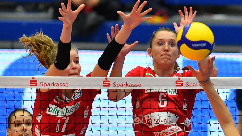 Der DSC feiert in der Volleyball Bundesliga seinen zehnten Sieg in Folge (Archivbild)
