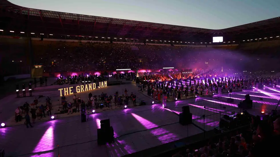Das Rudolf-Harbig-Stadion verwandelte sich in eine riesige Konzertarena Das Rudolf-Harbig-Stadion verwandelte sich in eine riesige Konzertarena