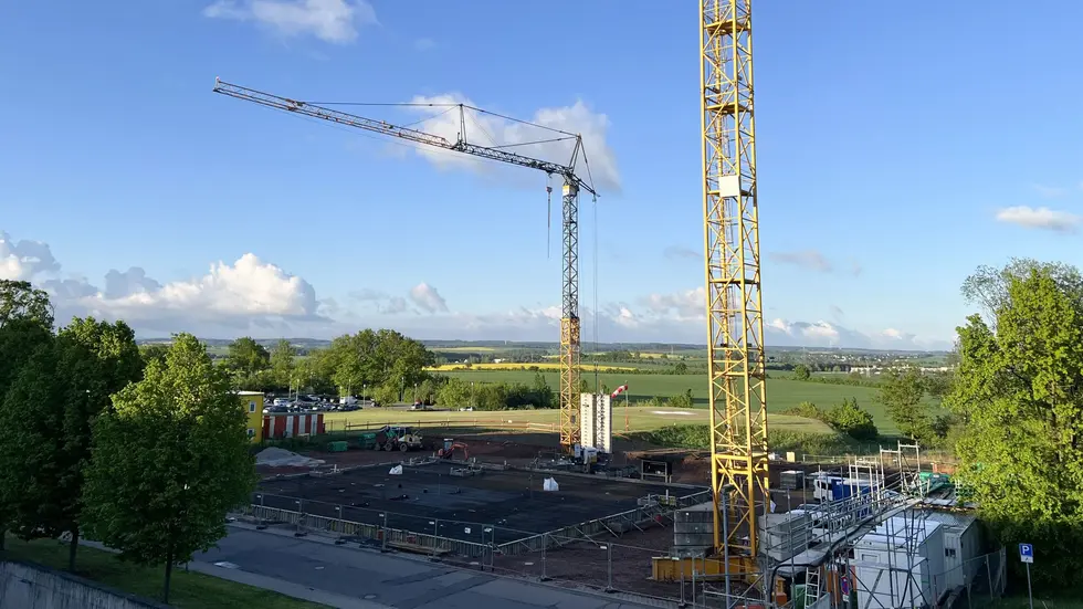 Baufeld Neubau Laborzentrum am HBK-Standort Zwickau, Karl-Keil-Straße